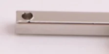 10 шт/медь 2*25 мм одно отверстие штамповка подвеска-заготовка прямоугольная полоса Шарм для DIY ювелирных изделий Аксессуары