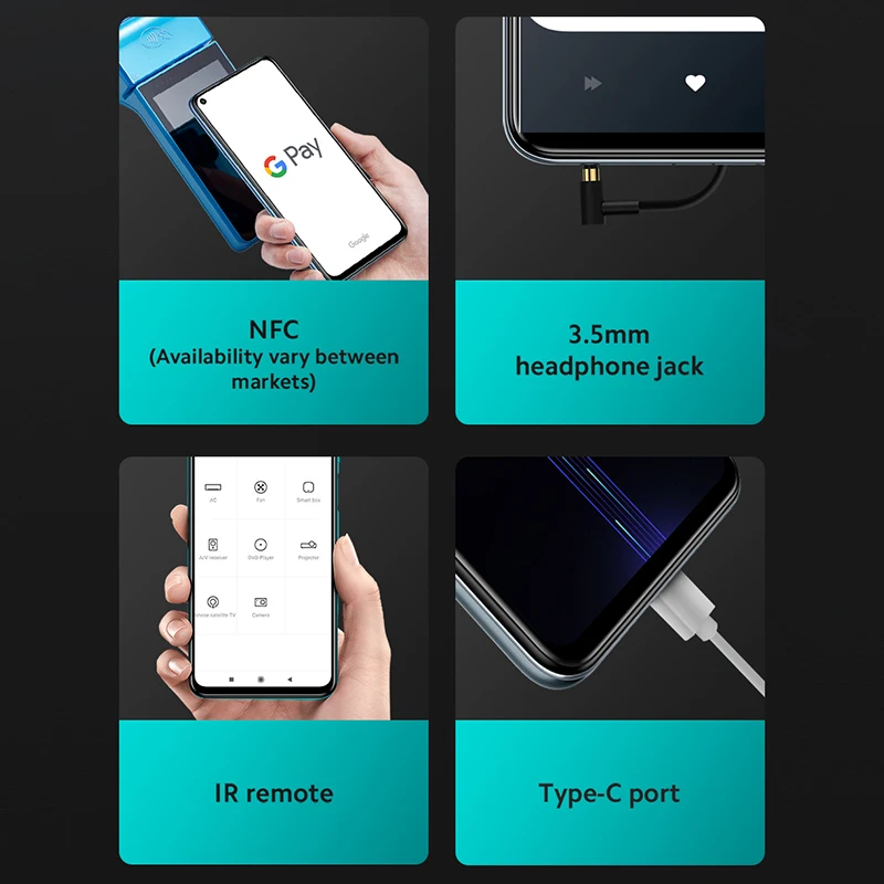 Глобальная версия смартфона Xiaomi Red mi Note 9 4 Гб 128 ГБ NFC Восьмиядерный Helio G85 Redmi 48MP Quad