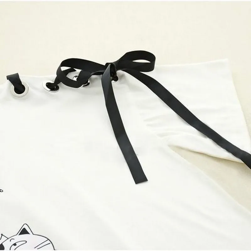 Футболка женская оверсайз с круглым вырезом милая рубашка рукавом до локтя и