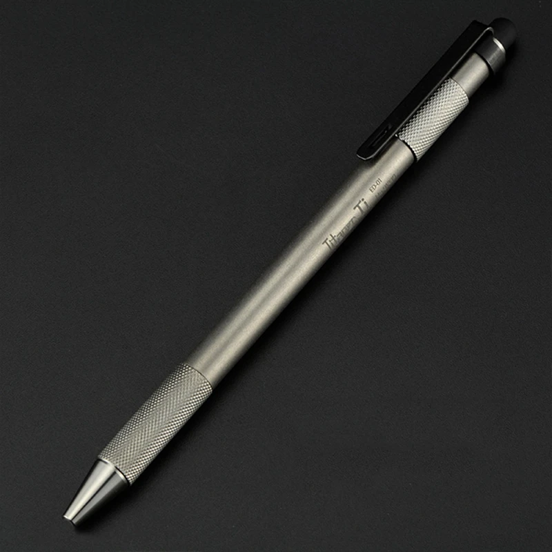 Original Color EDC титановый сплав Самообороны выживания тактическая ручка экрана Вольфрамовая сталь голова открытый многофункциональный EDC карманные инструменты - Цвет: Original Color