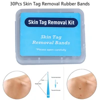 30pcs skin tag removal rubber bands micro band non toxic face care mole wart skin care tools