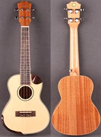 concert solid spruce ukulele mahogany side and back %d1%83%d0%ba%d1%83%d0%bb%d0%b5%d0%bb%d0%b5 4 %d1%81%d1%82%d1%80%d1%83%d0%bd%d1%8b 4 strings guitar with eva hard case