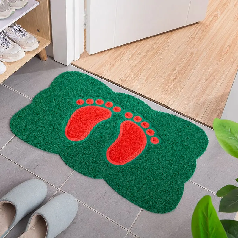 Коврик для входной двери забавный нескользящий коврик 38 Х58 см машинная стирка с