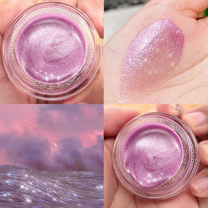 02 Жидкий хайлайтер Shimmer Glow Illuminator макияж Highlight Shine коричневый Осветляющий Желейный гель для лица крем с высокой зажигалкой - Цвет: 02