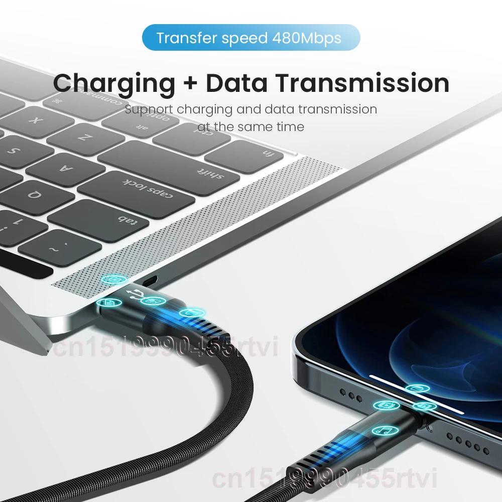 Плоский зарядный USB-кабель для iPhone 13 12 11 Pro Max XS XR X 5 5S 6 6S 7 8 Plus iPad 2A быстрой зарядки 0