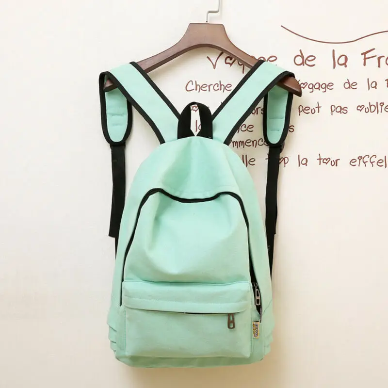 

Women School Backpack Teenage Girl Vintage Stylish Women School Bag Canvas Fabric Backpack Women Mochila Backpack