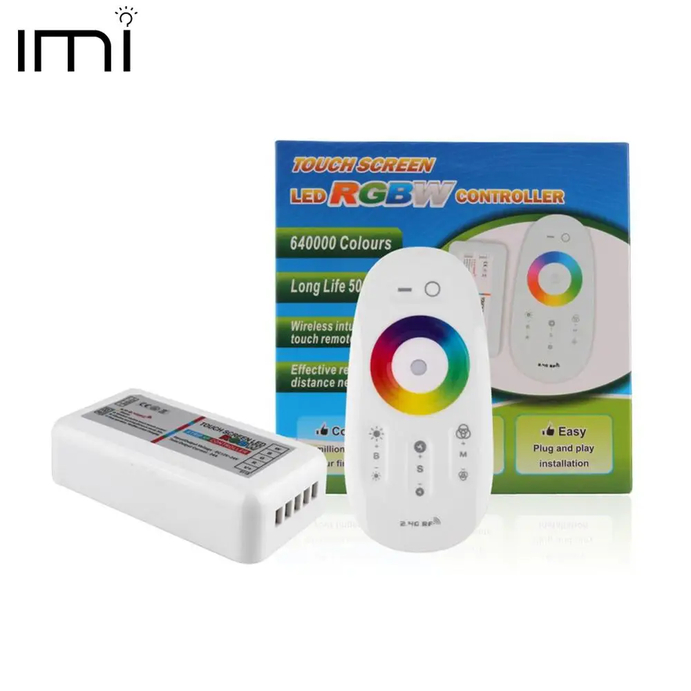

Светодиодный сенсорный экран RF 2,4G RGB RGBW светодиодный контроллер беспроводной пульт дистанционного управления RF с дистанционным держателем...