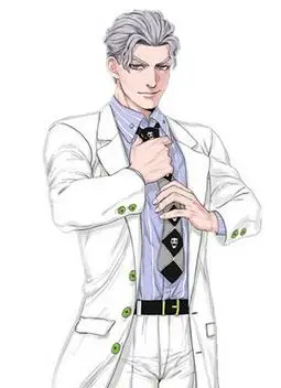 white Аниме JOJO для невероятное приключение 4 Кира Yoshikage Косплэй костюм для Хэллоуин, 4 цвета - Цвет: white