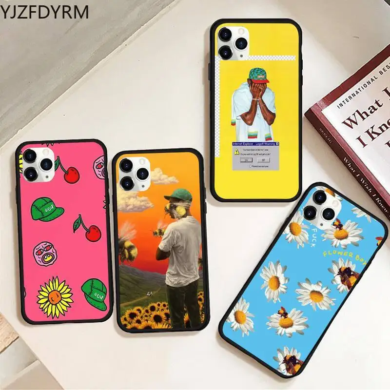 

YJZFDYRM TYLER THE CREATOR IGOR rapper Phone Case Rubber for iPhone 11 pro XS MAX 8 7 6 6S Plus X 5S SE 2020 XR case