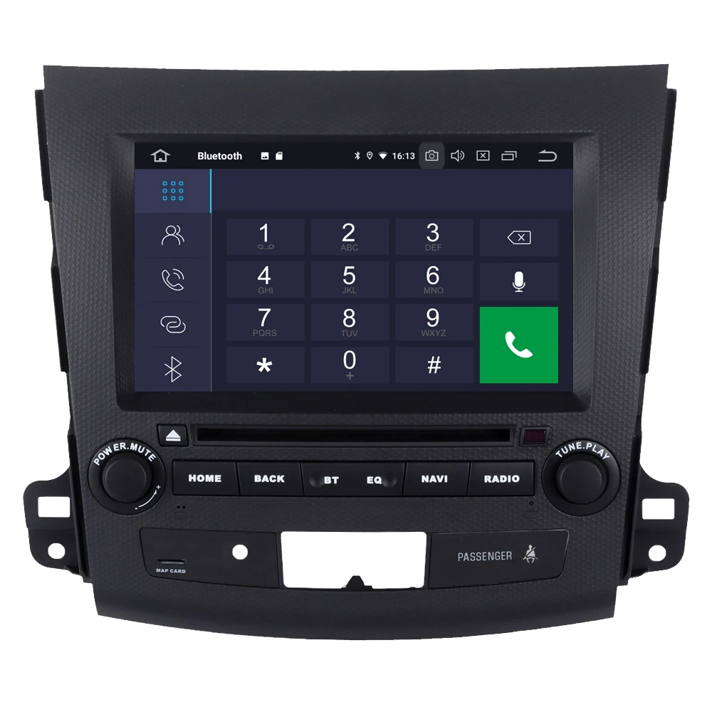 Автомагнитола RoverOne для Mitsubishi Outlander XL мультимедийный плеер с GPS навигацией DVD Android 9
