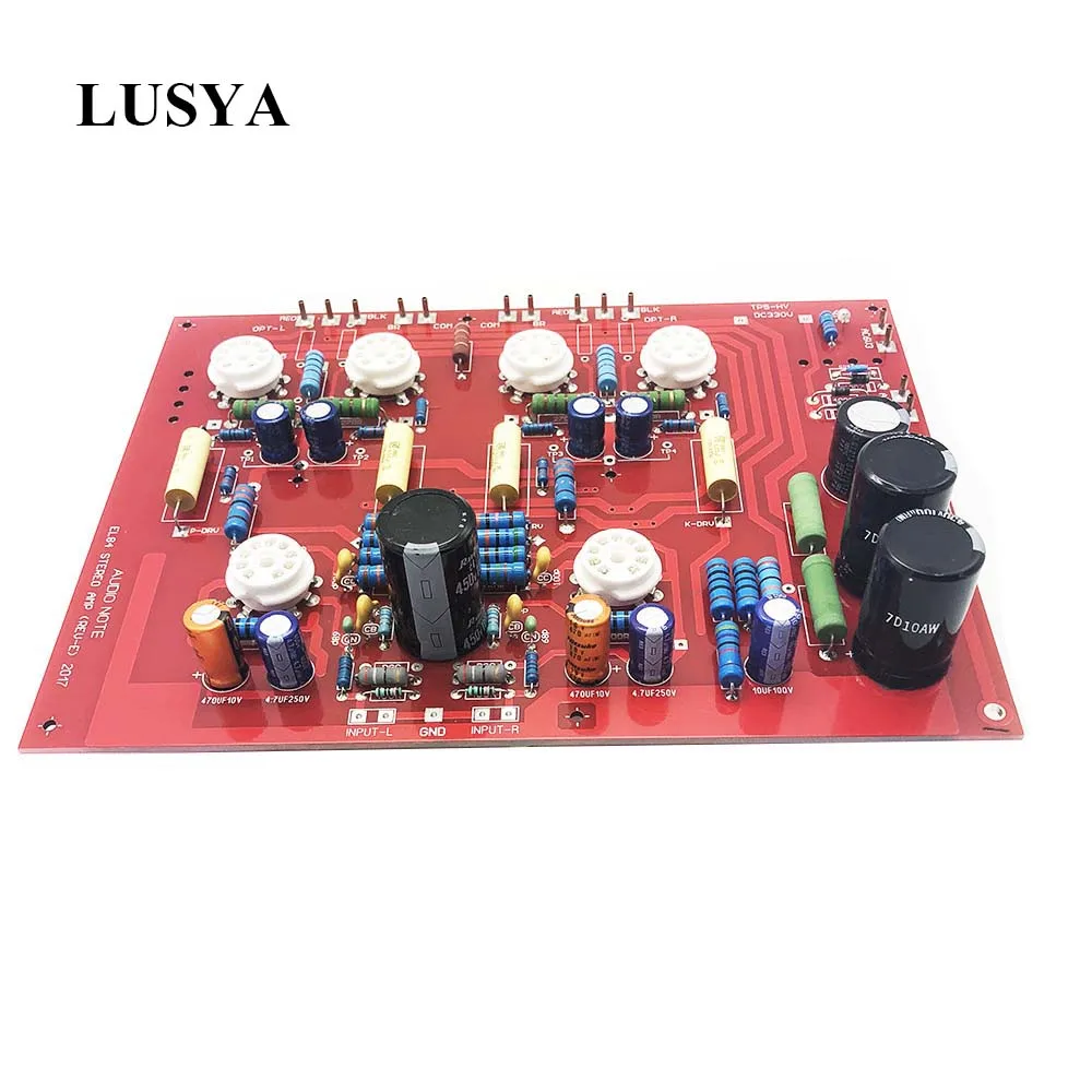 Lusya Hi End стерео Push Pull EL84 вакуумный трубчатый усилитель PCB комплект для