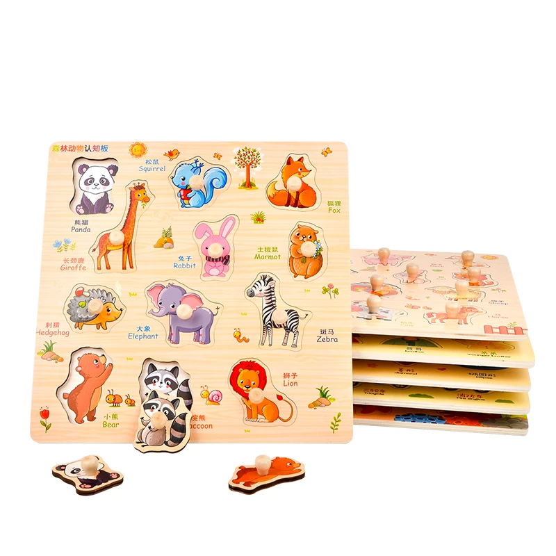 Игрушка Woo деревянные игрушки китогда пазлы для девочек и мальчиков игрушка