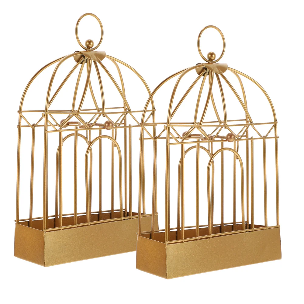 

2Pcs Birdcage Shape Mosquito Coil Rack Iron Mosquito Coils Holder for Home