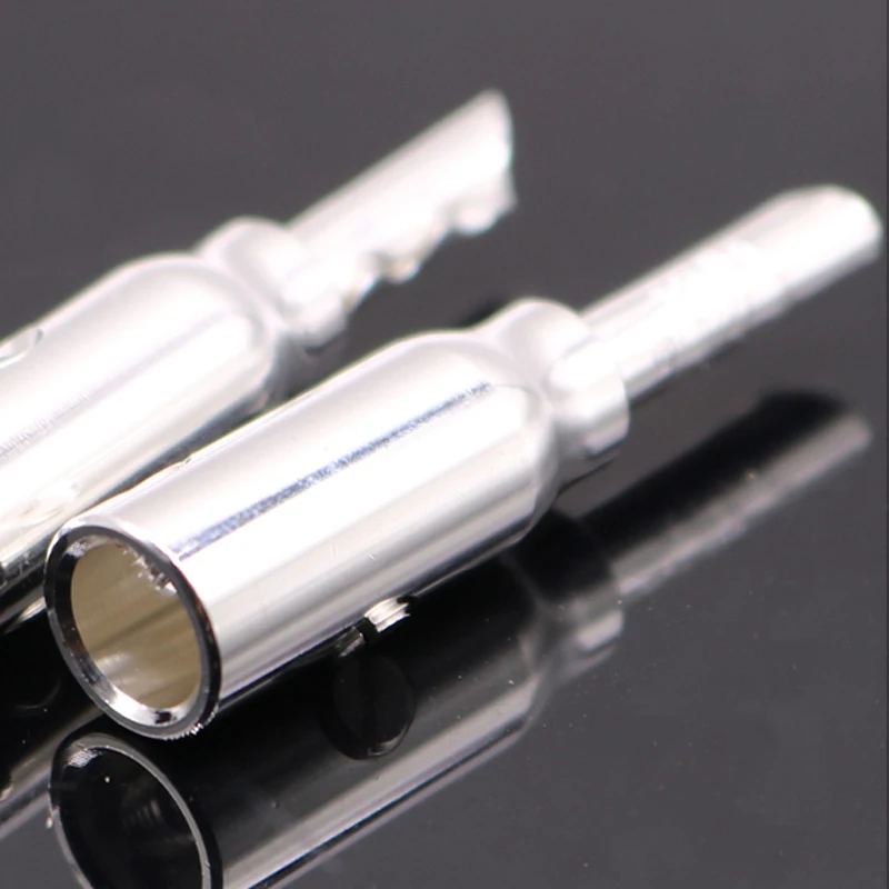 Hi end HiFi аудио Красный медный Посеребренный разъем типа банан BFA Jack 3 мм ~ 6 кабель