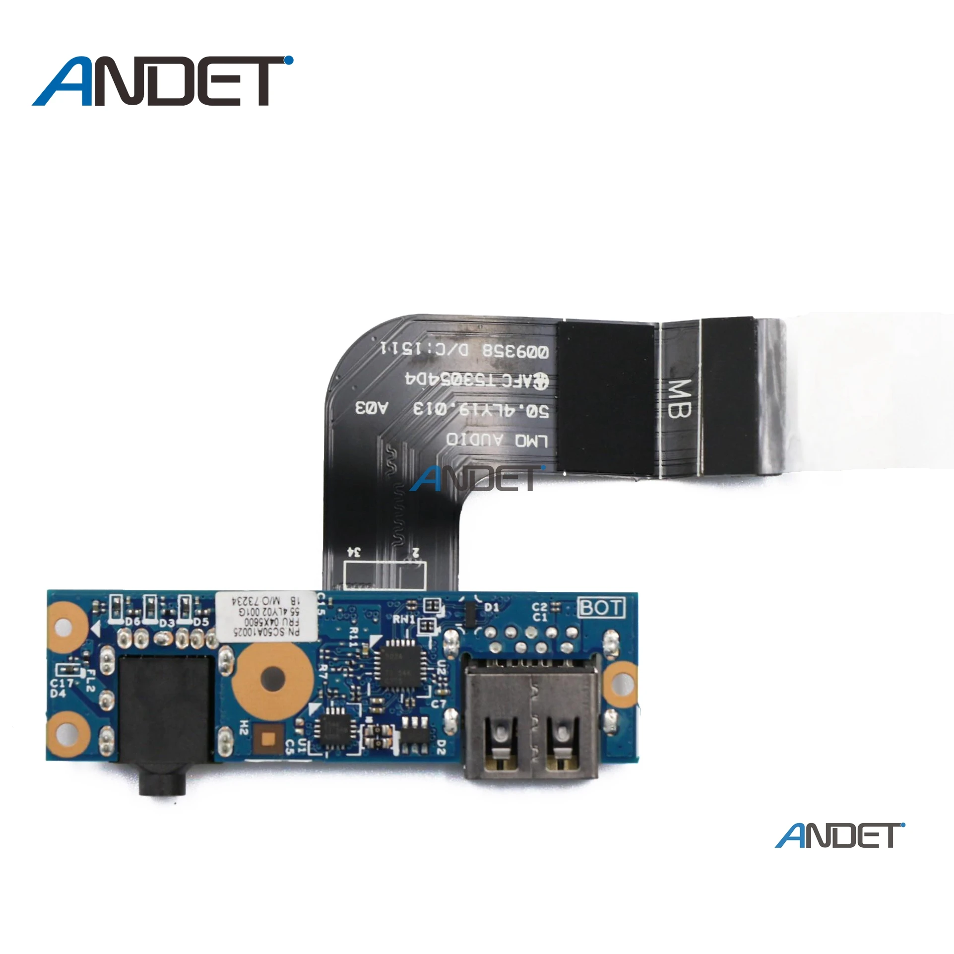 original for lenovo thinkpad x1 carbon gen 2nd 3rd audio subcard rj45 usb port board w cable 04x5600 00hn985 04x5599 00hn984 free global shipping