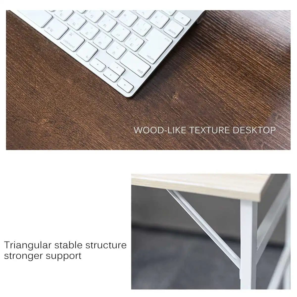 

Wooden Computer Desk Office Desk Modern Writing Table Universal Laptop Stand Home Office Furniture PC Workstation Study Table