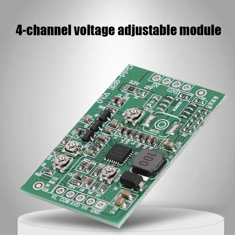 Повышающий Модуль платы lcd TCON плата VGL VGH VCOM AVDD 4 регулируемая Gold-92E