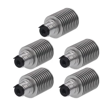 5 PCS for V6 HeatSink Extruder Radiator 1.75mm for V6 Extruder with Threaded Radiator 3D Printer Parts