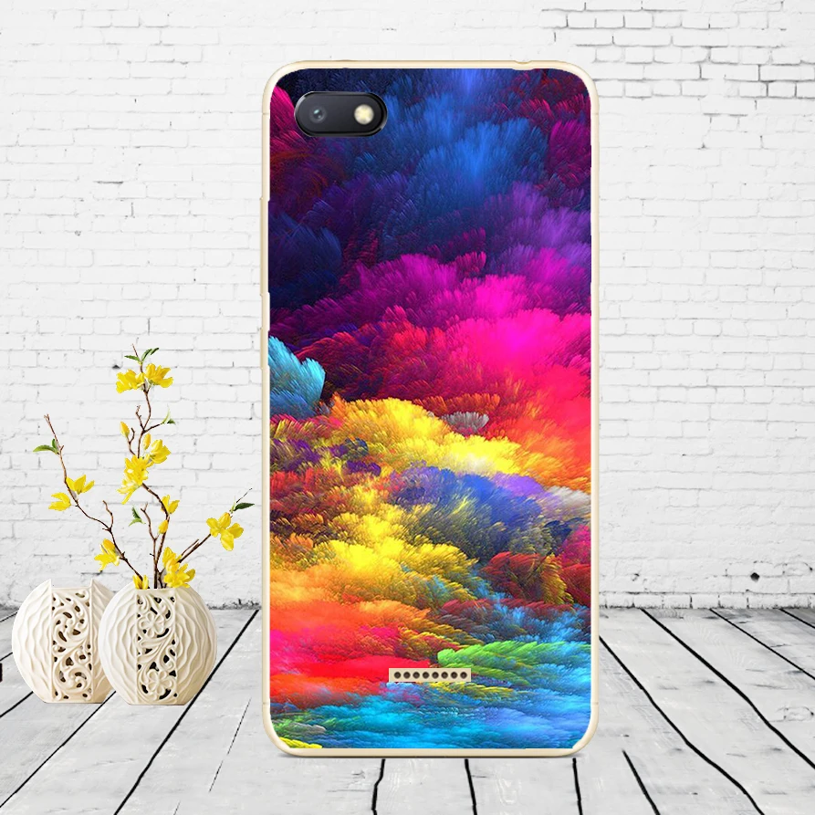 B13 Силиконовый чехол для xiaomi redmi 6a защитный чехол Мягкий ТПУ чехол для телефона Чехлы для xiaomi redmi 6A чехол бампер 6a Coque - Цвет: B13