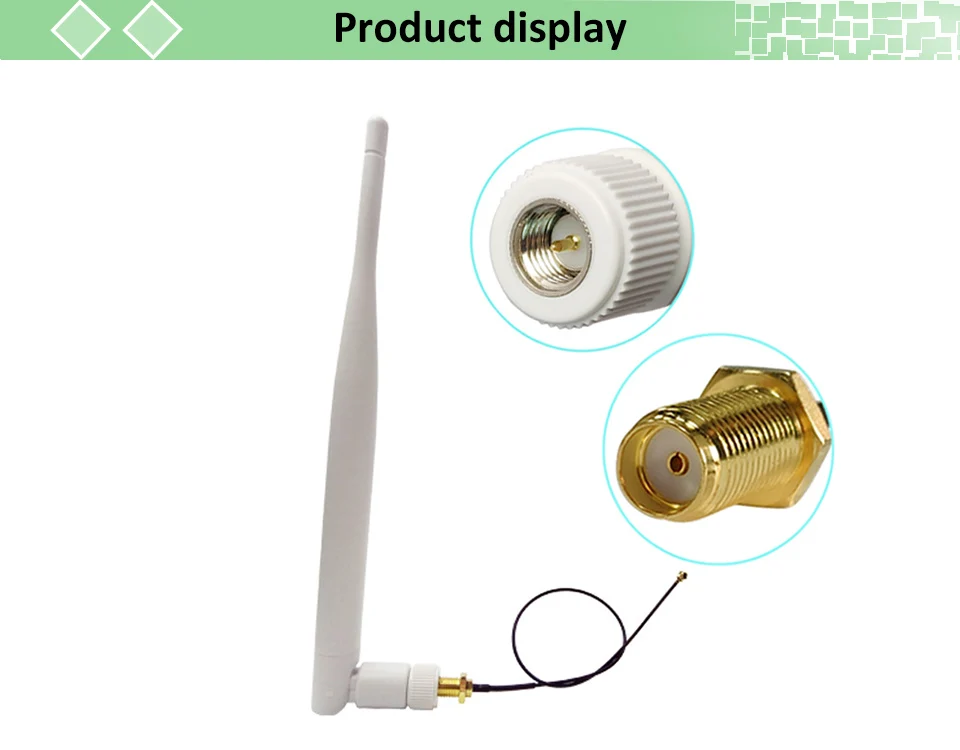 433 МГц Антенна 5dbi GSM 433 МГц SMA разъем антенна antena 433 м+ RP-SMA SMA мама к Ufl./IPX отрезок провода расширения кабель