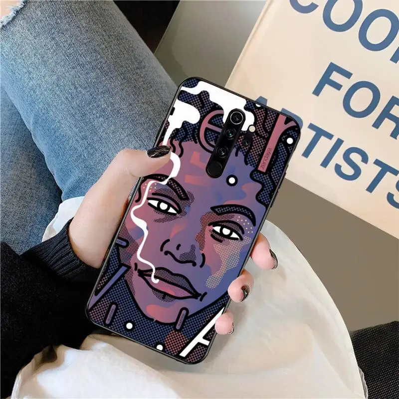 Чехол для телефона HPCHCJHM из мягкого силикона и ТПУ в американском стиле Redmi Note 8 8A 7 6