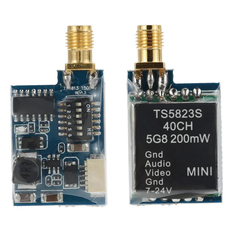 TS5823S 5 8G 200mW передача изображения 40CH Беспроводная Телеметрия аудио Vidio A/V
