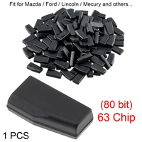 blank 4d63 80bits carbon chip car key transponder chip replacement for mazda ford lincoln mecury cars vehicle automobile suv
