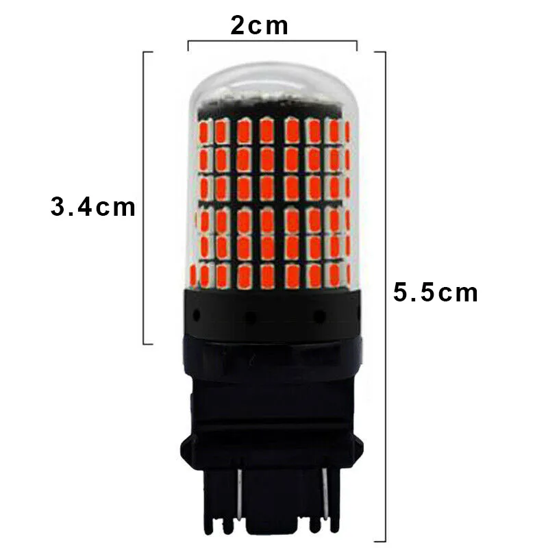 

2Pcs LED Lights 360 Degree Built-in Replacement 3200LM-3800LM Accessories