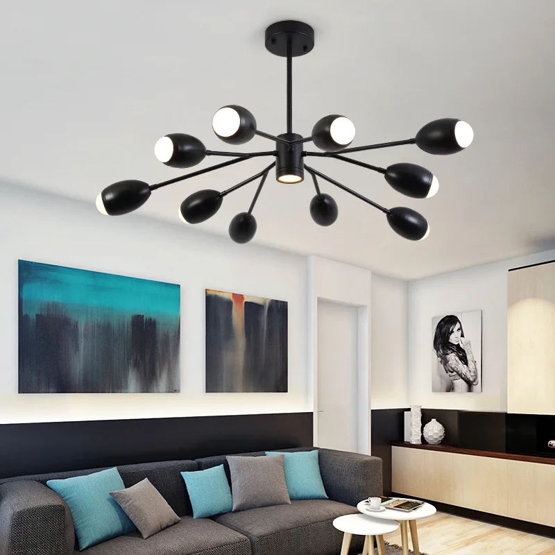 Современные креативные светодиодные подвесные светильники в скандинавском