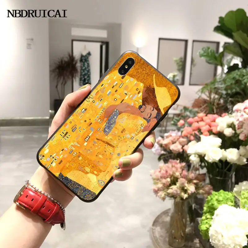 Роскошный чехол для iPhone 11 pro XS MAX 8 7 6 6S Plus X 5S SE XR с рисунком Густава Климта|Бамперы| |