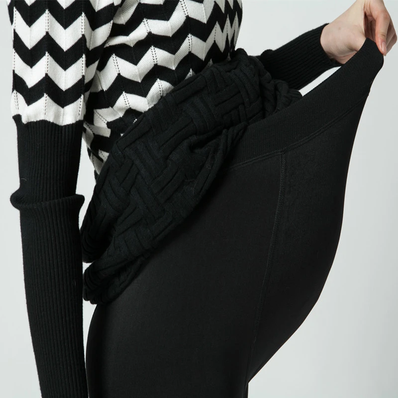 

Winter Maternity Plus Velvet Thickening Leggings Pants Clothes For Pregnant Women Warm High Waist Suspender Pregnancy Trousers
