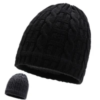 new fashion outdoor velvet cold proof keep warm woolen hat trendy design autumn bonnets for women men winter accessories gifts