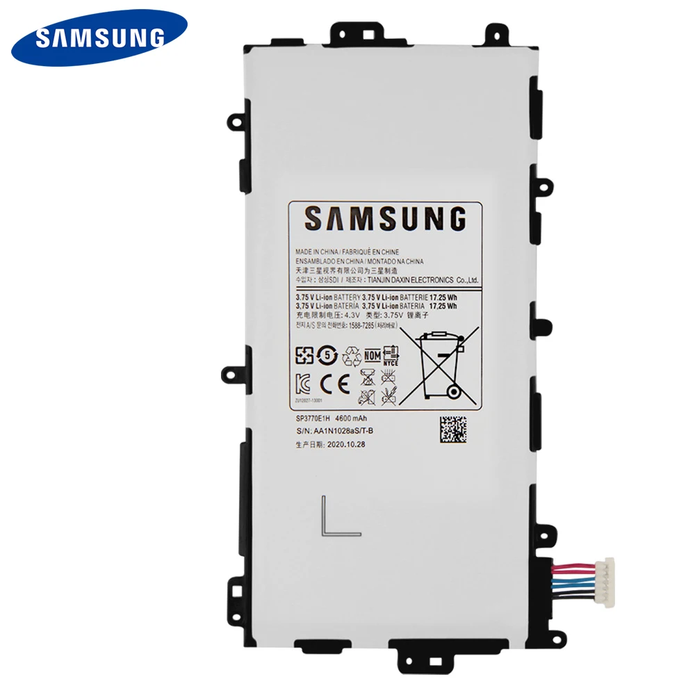 Оригинальный аккумулятор Samsung SP3770E1H для GALAXY Note 8 0 N5100 N5110 N5120 оригинальная сменная