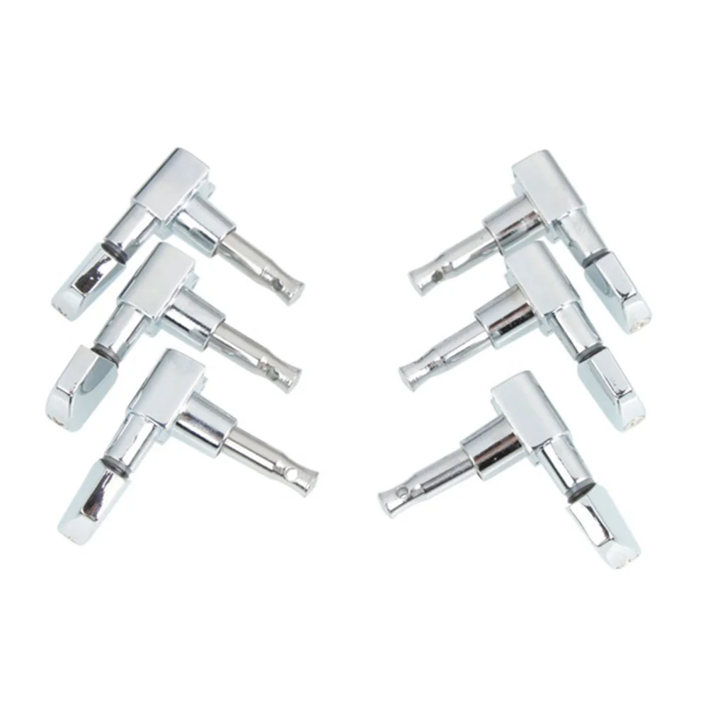 

Professional Chrome Guitar String Tuning Pegs Keys Tuner Guitar Machine Heads - 6 pcs/set (Silvery White)