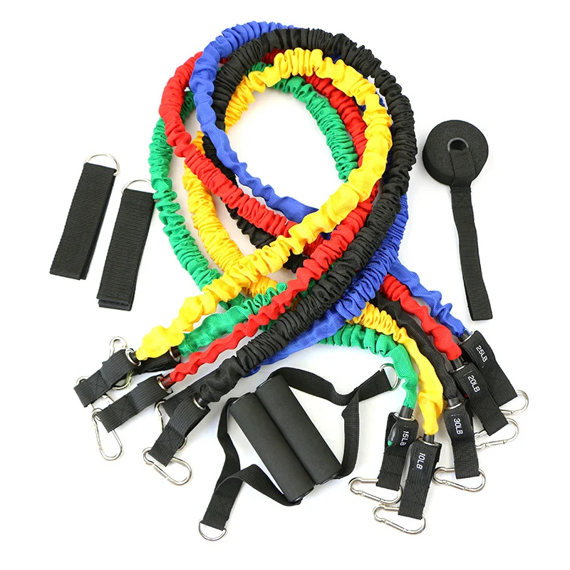 

Latex Resistance Bands Crossfit Training Muscle Exercise Yoga Tubes Pull Rope,Rubber Expander Elastic Bands Fitness With Bag