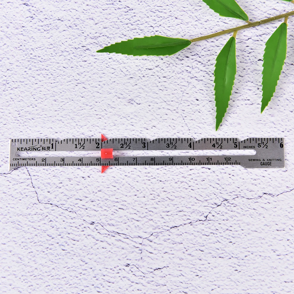 

1Pc 15cm Cloth Sewing Measuring Gauging Tools Sewing Gauge Ruler Professional Tailoring Sewing Accessories Supplies 9z
