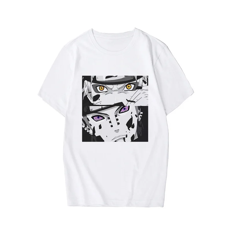 

Naruto T-shirt Top Female Harajuku Anime T-shirts Printed Short Sleeves T-shirts Women's Man's Oversized T-shirt Woman Tshirts