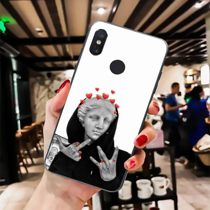 Силиконовый чехол Babaite Mona Lisa David для xiaomi mi a1 a2 lite redmi note 2 3 4x5 5a 6 аксессуары на