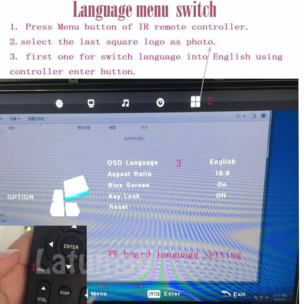 Плата драйвера Latumab для ЖК-дисплея LTN154AT07 LVDS 15 4 " плата контроллера 30 Pin 1280 × 800 TV +