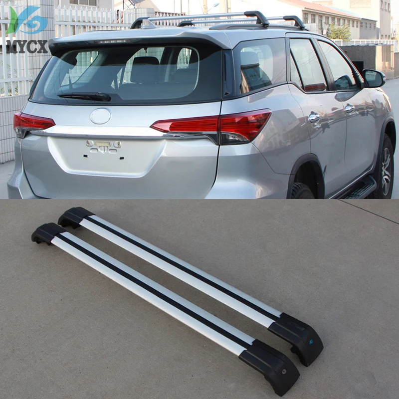 Перекрещенная балка для багажника на крышу/крышу Toyota Fortuner 2016 2017 2018 авиационный