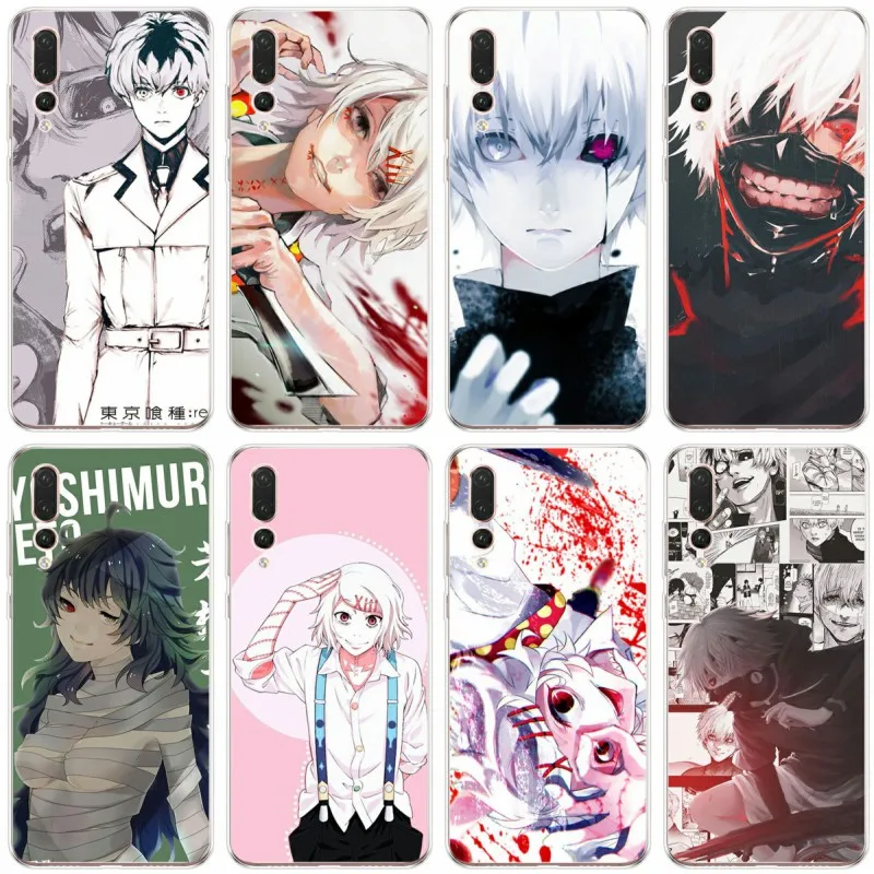 Чехол Tokyo Ghouls для Huawei P8 P9 P10 P20 P30 P40 Psmart Lite Plus Pro чехлы телефонов Y5 Y6 Y7 2017 2018 мягкий