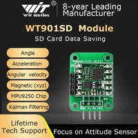 witmotion wt901sd ahrs mpu9250 9 axis accelerometer sd card storage 3 axis angular velocityaccelerationanglemagnetometer