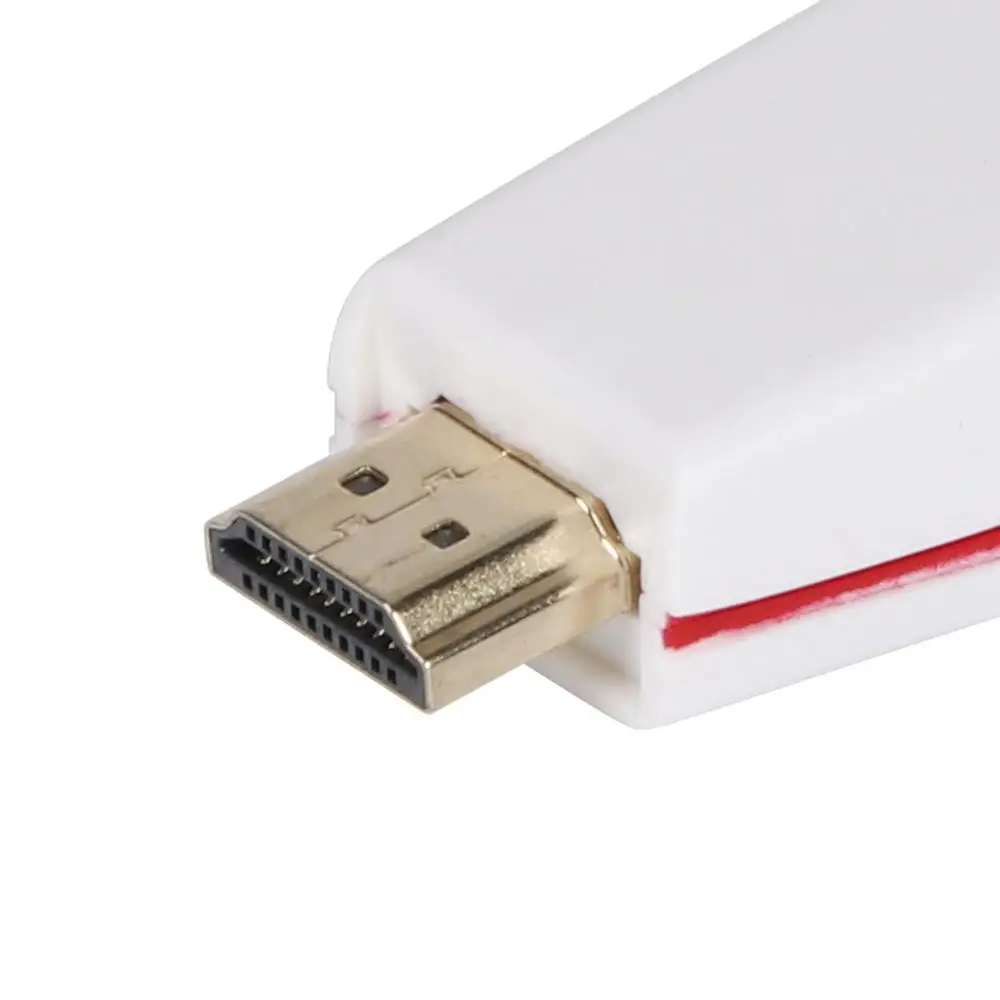 1080P HDMI мужчина к VGA Женский видео конвертер адаптер+ USB мощность аудио кабель ПК