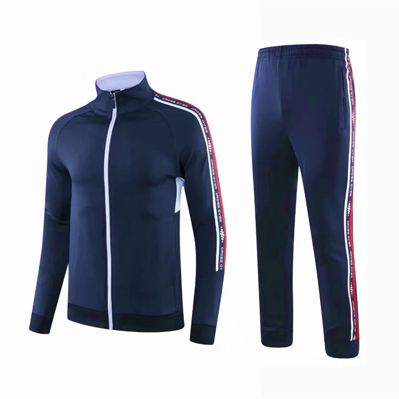 Новый осенне зимний костюм для мужчин и женщин куртка на молнии штаны