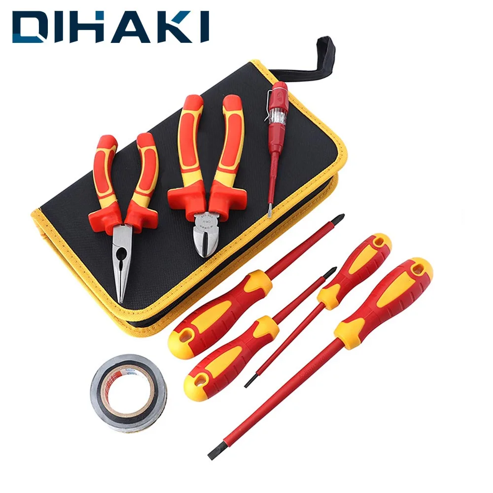 

Набор изолированных отверток, набор магнитных отверток, многофункциональные точные ручные инструменты для электрика