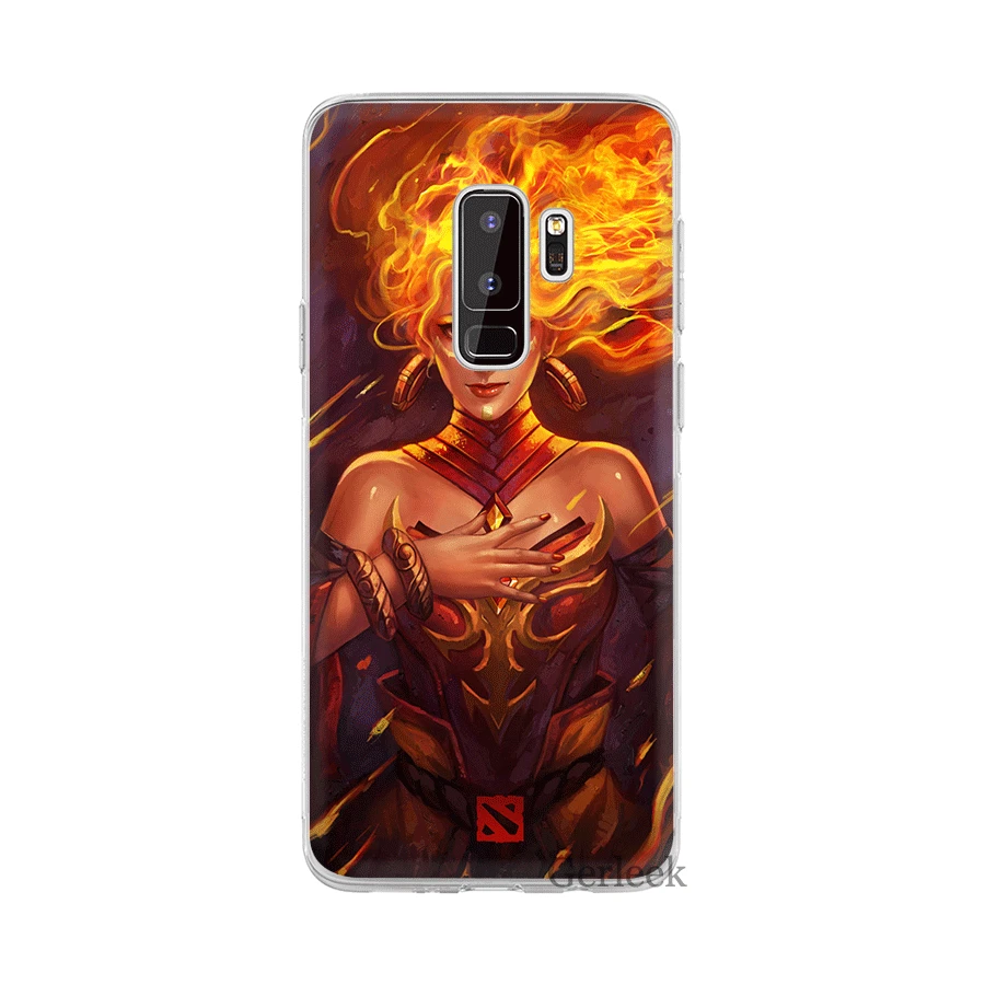 Чехол для мобильного телефона Samsung Galaxy J1 J2 J7 J5 J6 J3 Prime жесткий защитный чехол DOTA 2 |