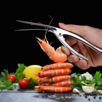easy shelling shrimp peeler appliances portable stainless steel deveiner lobster practical fishing knife tools kitchen supplies