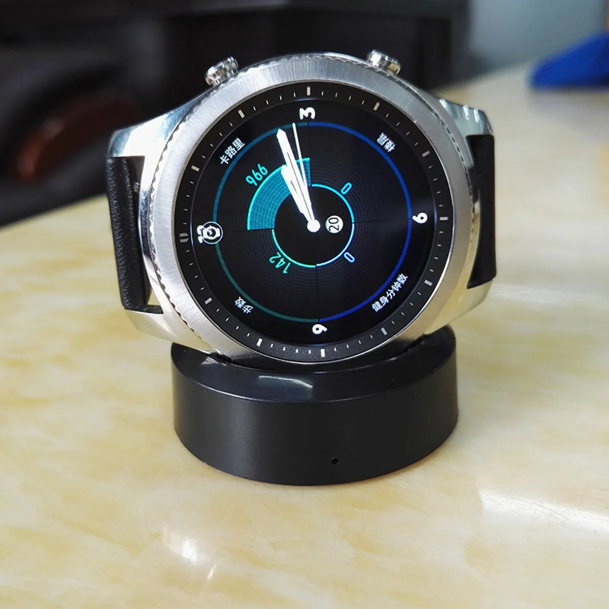 QI Wireless Stand Smart Watch Fast Charger Dock For Samsung Gear S3 Classic Frontier | Электроника