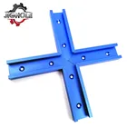 Т-образный Кроссовый соединитель для деревообрабатывающего желоба, Т-образный датчик, направляющая, направляющая, дисковая пила, флип-стол, направляющая, части для пересечения дорожки