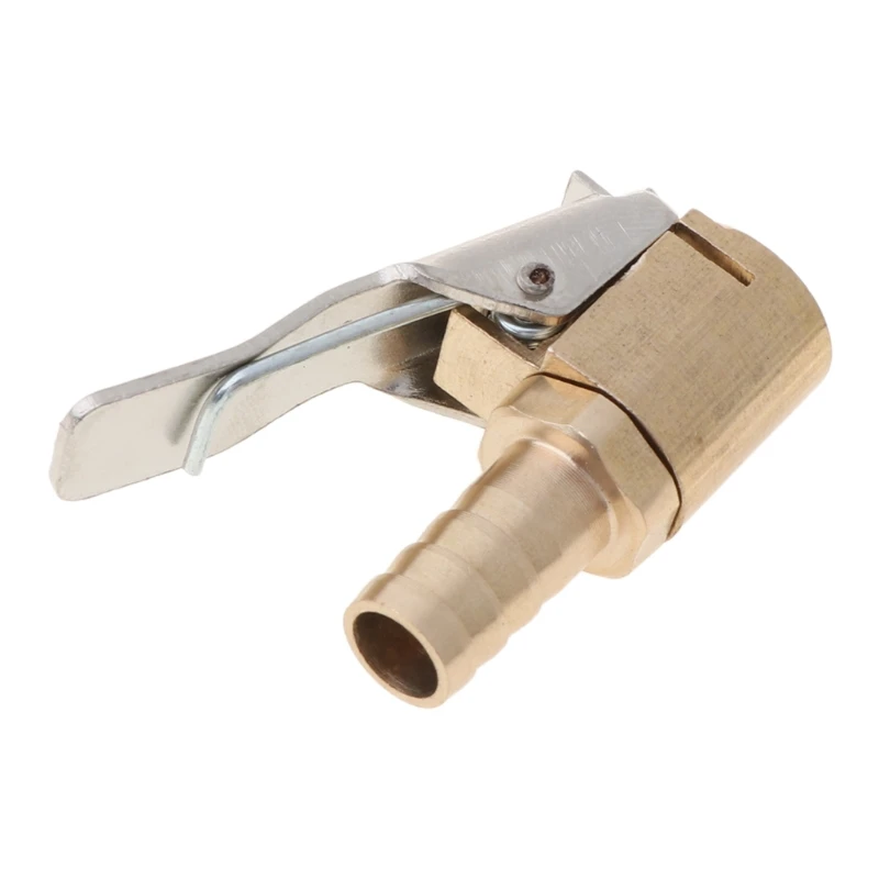 

K0AF 1/4" Hose Barb Air Chuck Inflator Air Compressor Tire Chuck with Barb Connector